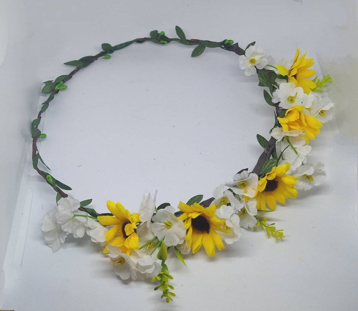 Sunflower Crown, festival garland, summer flower crown