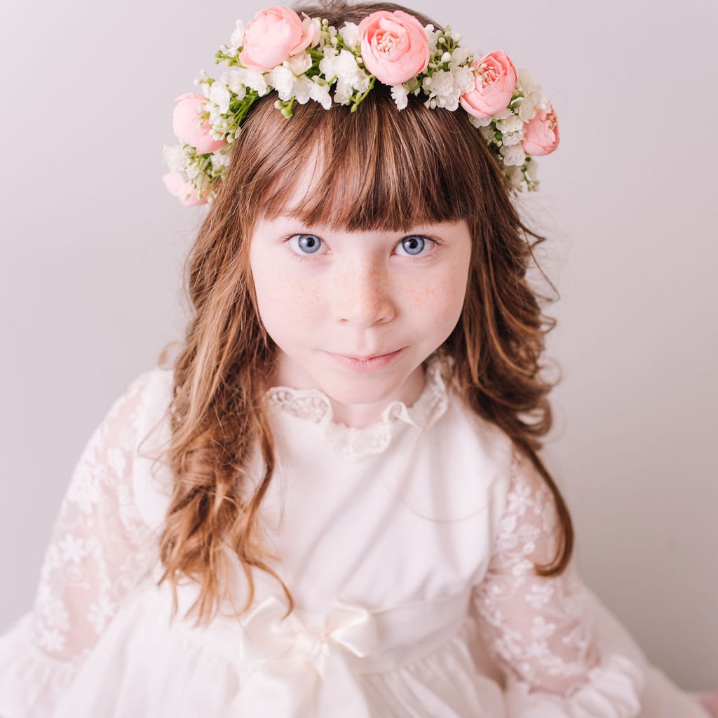 Gypsophila Flowercrown for children