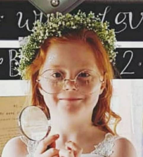 Gypsophila Flower-girl Flower Crown, adjustable artificial Baby's Breath flower headband