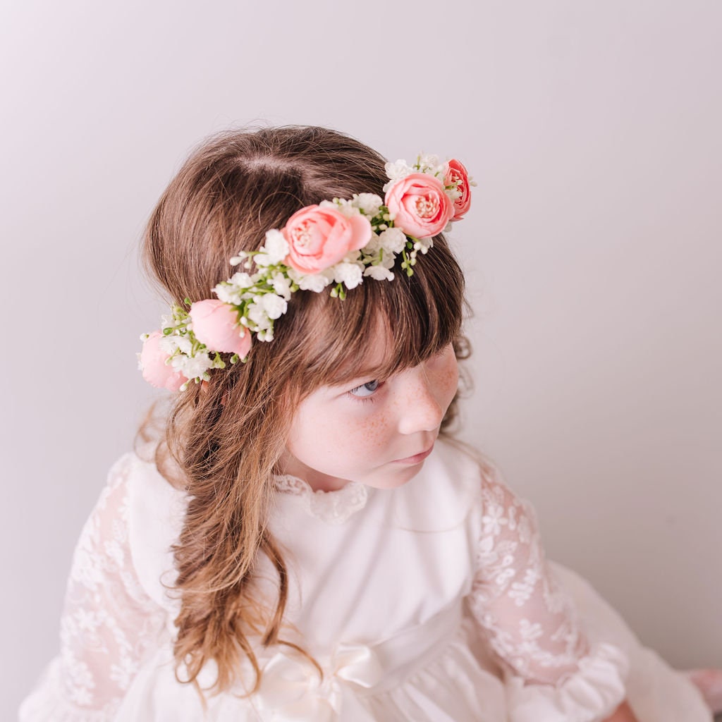Gypsophila Flowercrown for children