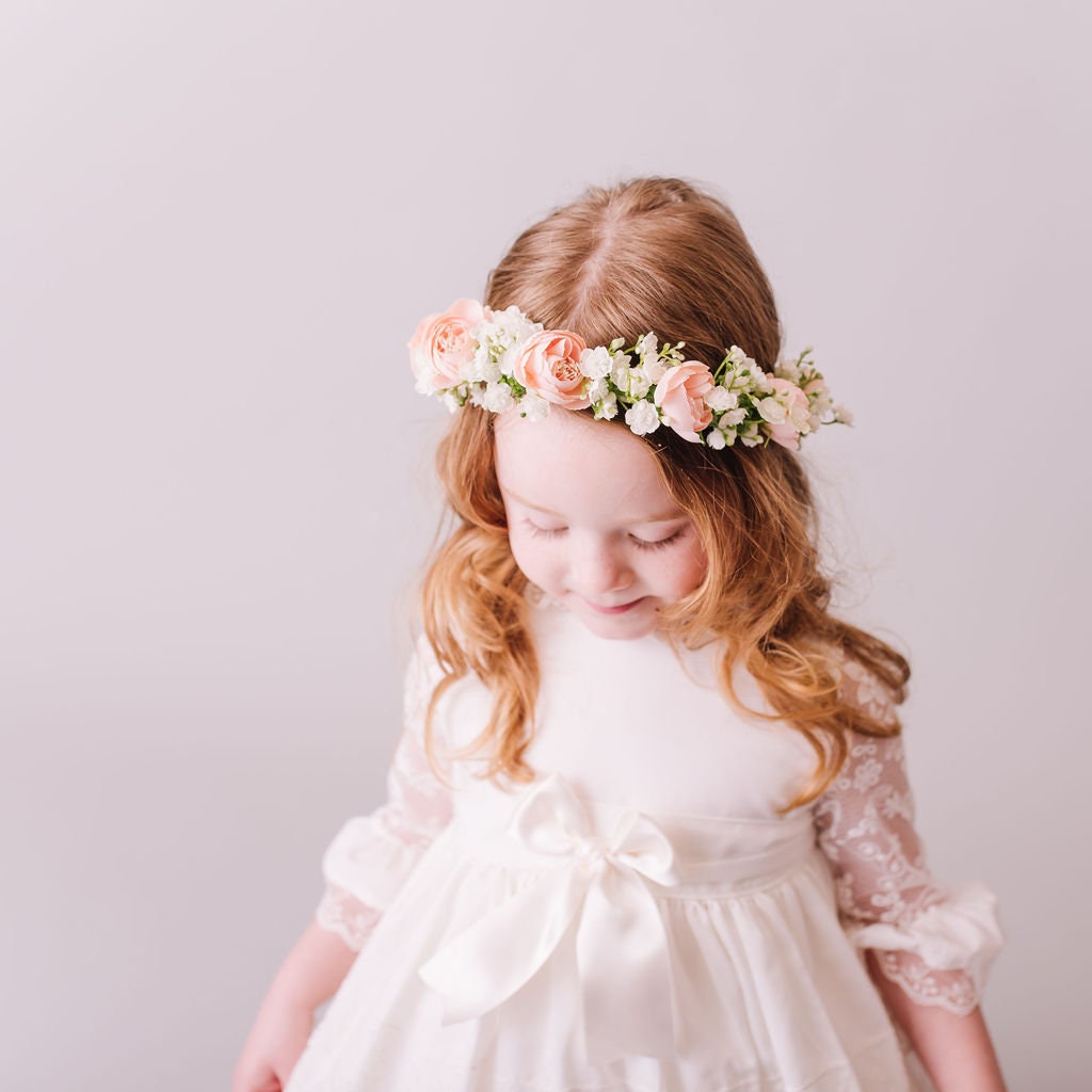 Gypsophila Flowercrown for children