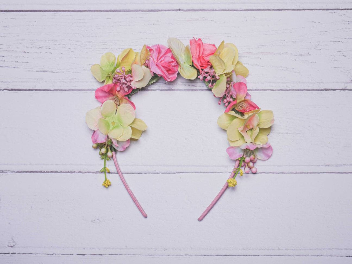 Maya Floral Headband - child's flower hairband