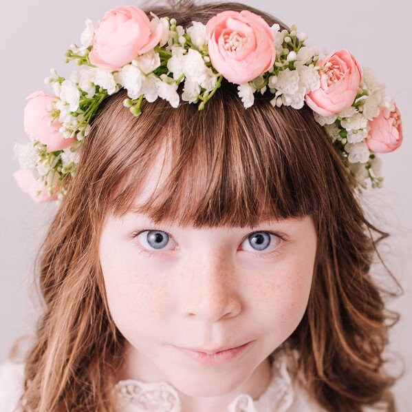 Gypsophila Flowercrown for children