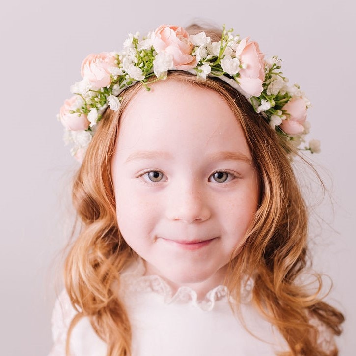 Gypsophila Flowercrown for children