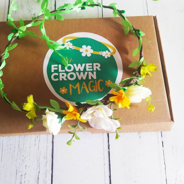 8pcs Flower Crowns Making Kit Creativity Art Craft Kit DIY Garden