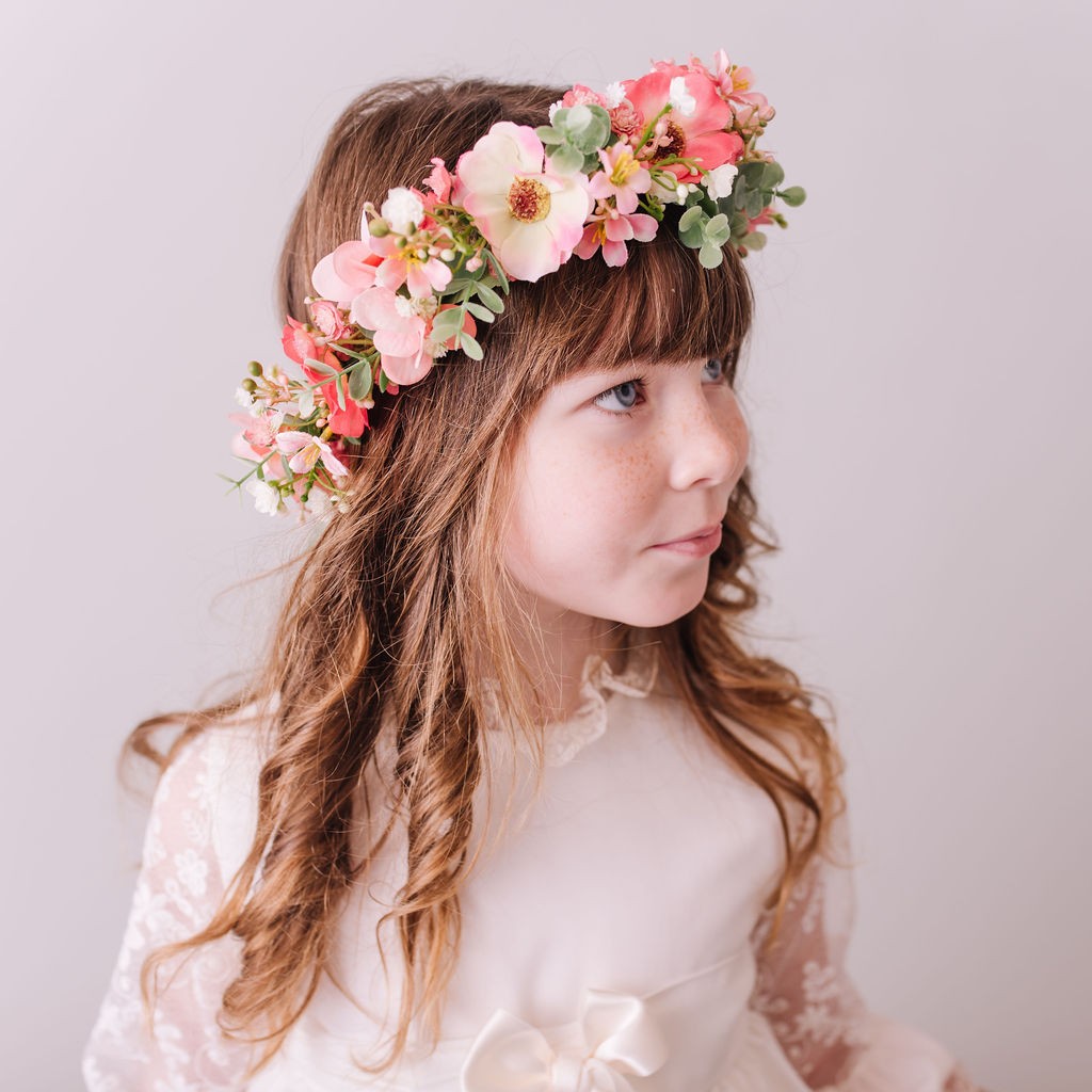 Floral Crown Hat Band — The Tiny Canal Cottage