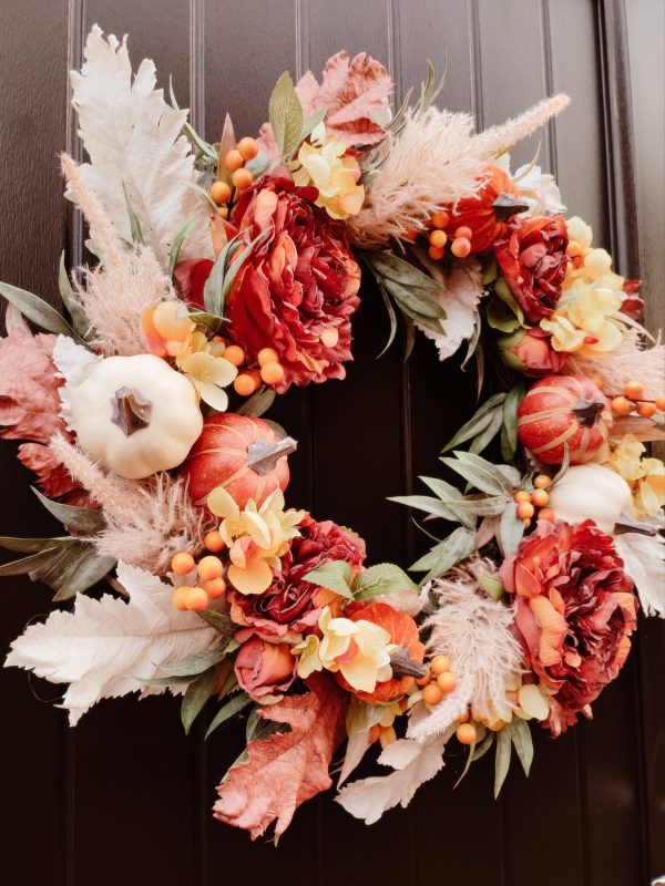 Autumn Pumpkin Wreath - Image 4